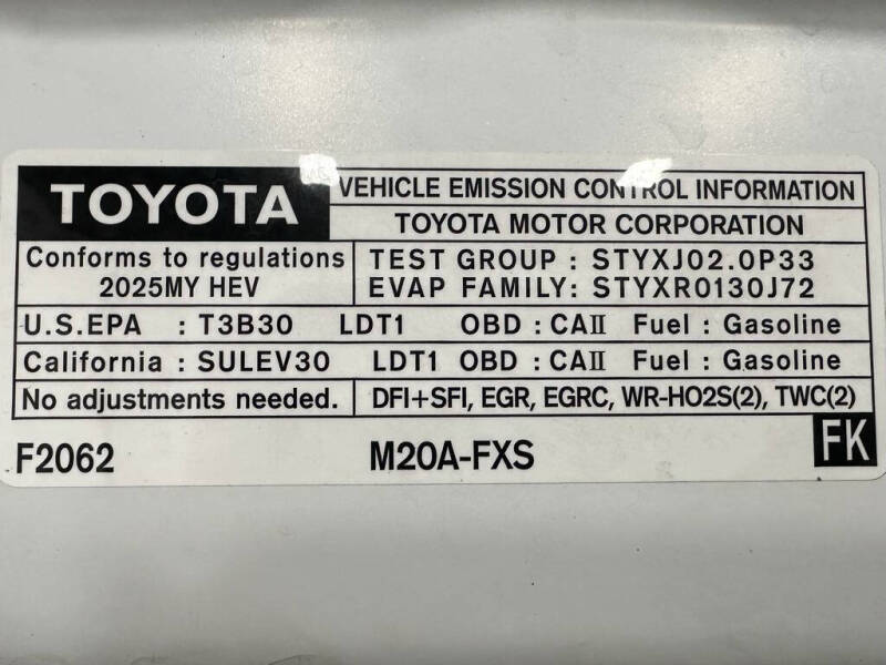 2025 Toyota Corolla Cross Hybrid Nightshade