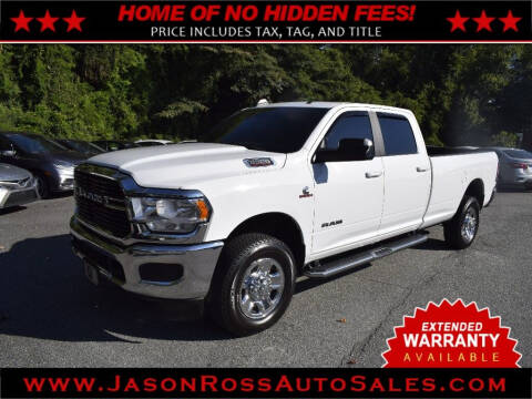 2021 RAM 2500 for sale at Jason Ross Auto Sales in Burlington NC