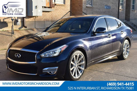 2019 Infiniti Q70 for sale at IMD Motors in Richardson TX