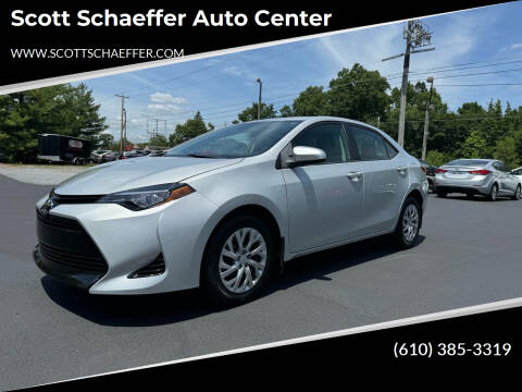 2017 Toyota Corolla for sale at Scott Schaeffer Auto Center in Birdsboro PA