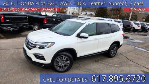 2016 Honda Pilot for sale at Carlot Express in Stow MA