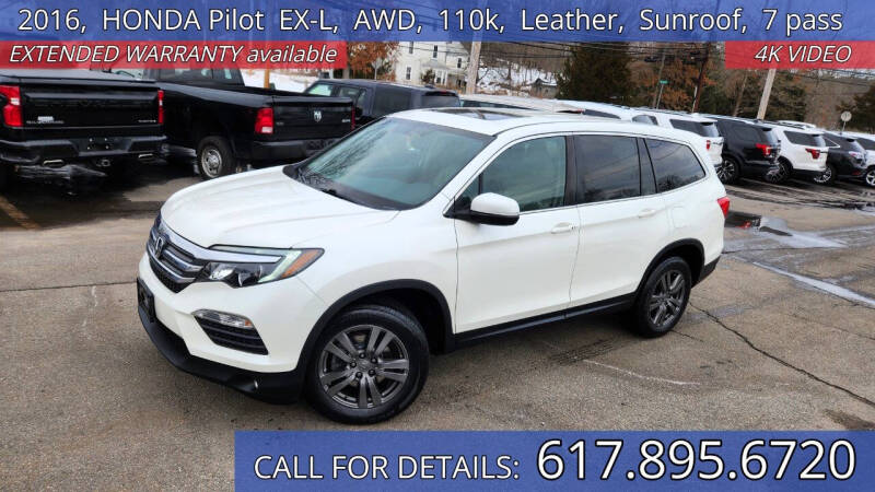 2016 Honda Pilot for sale at Carlot Express in Stow MA