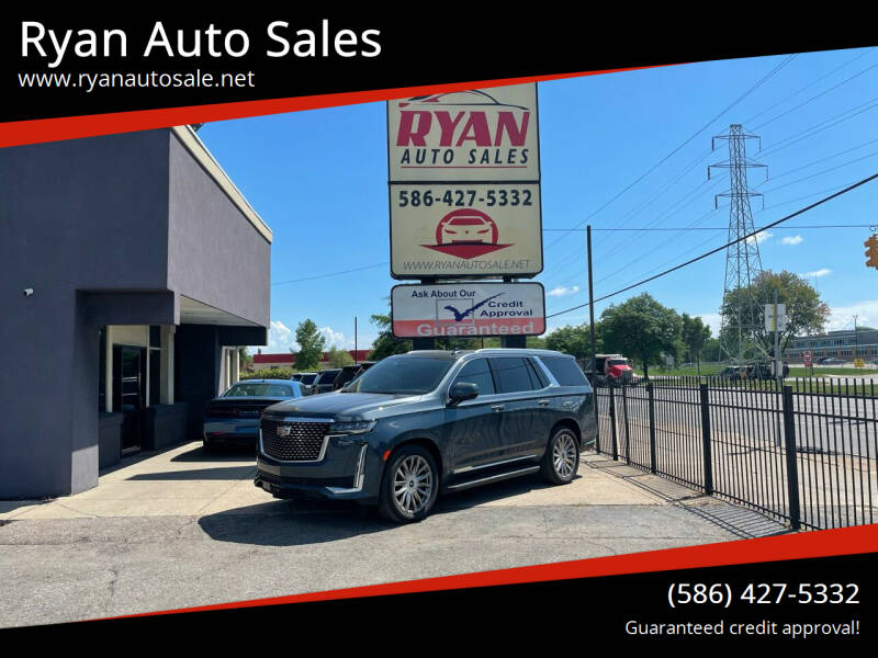 2021 Cadillac Escalade for sale at Ryan Auto Sales in Warren MI