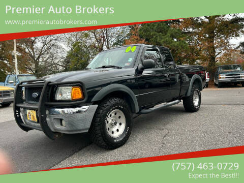 2004 Ford Ranger for sale at Premier Auto Brokers in Virginia Beach VA