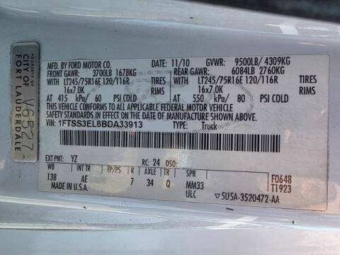 2011 Ford E-Series E-350 SD