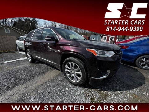 2018 Chevrolet Traverse for sale at Starter Cars in Altoona PA