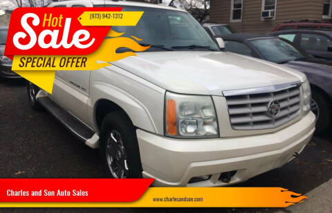 2004 Cadillac Escalade EXT for sale at Charles and Son Auto Sales in Totowa NJ