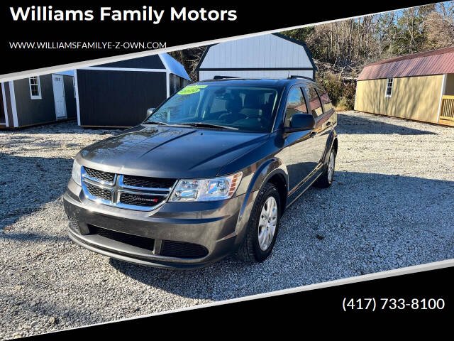 2020 Dodge Journey for sale at Williams Family Motors in Buffalo, MO