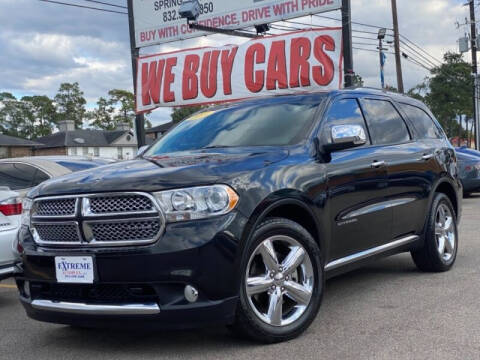 2011 Dodge Durango for sale at Extreme Autoplex LLC in Spring TX