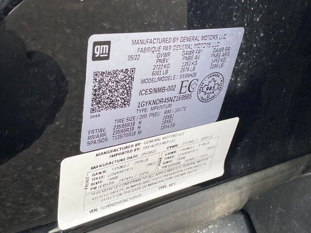 2022 Cadillac XT5 Premium Luxury