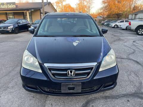 2006 Honda Odyssey for sale at speedy auto sales in Indianapolis IN