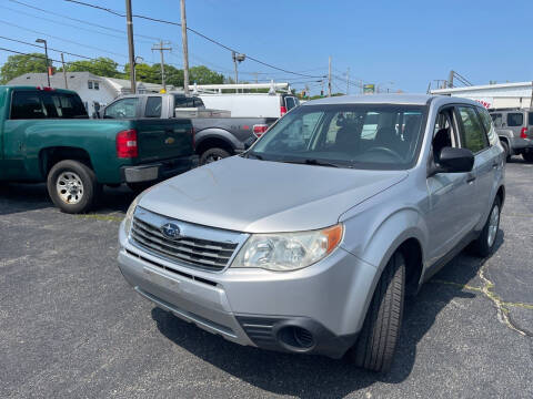 2010 Subaru Forester for sale at M & J Auto Sales in Attleboro MA