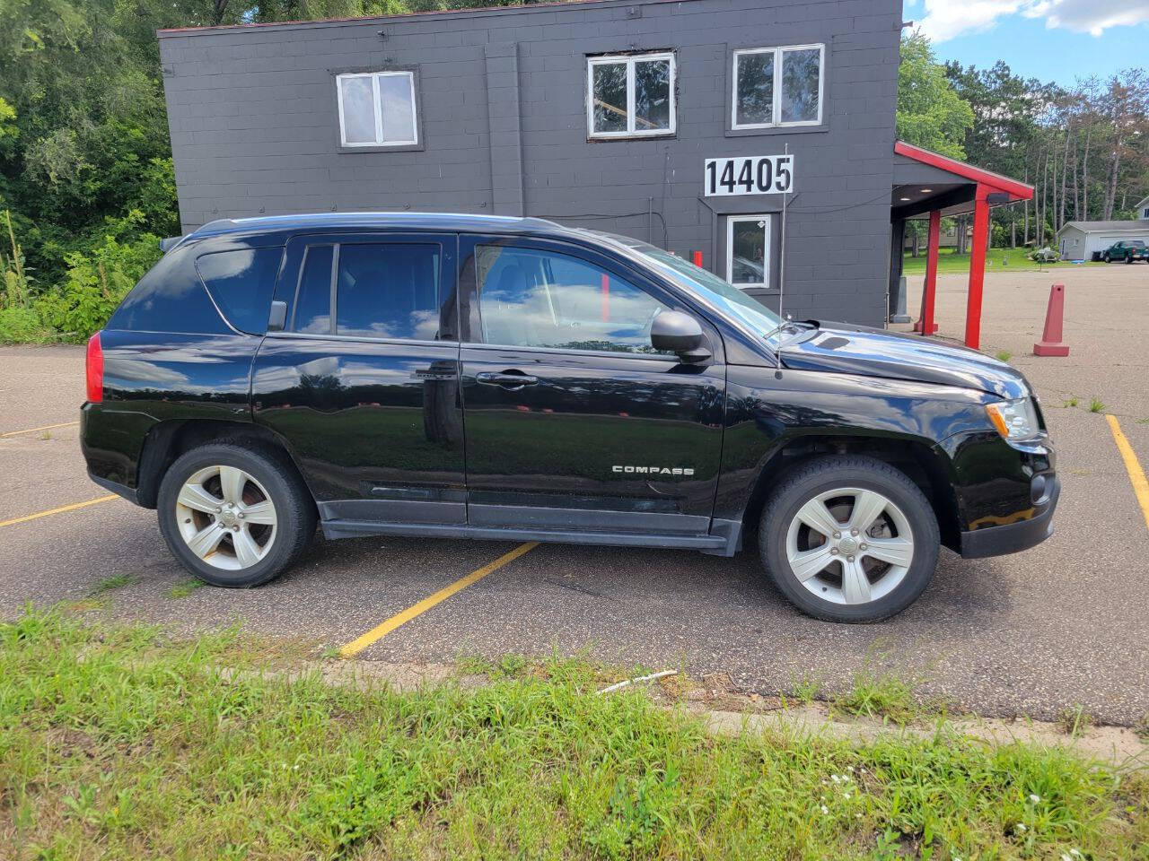 Black 2013 Jeep Compass Latitude 4x4 Latitude 4dr SUV 2