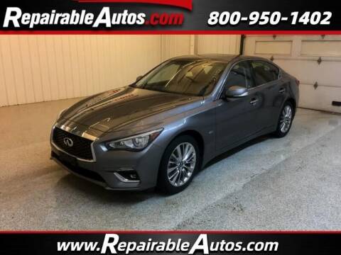 2019 Infiniti Q50 for sale at Ken's Auto in Strasburg ND