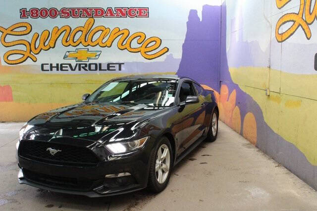 Used 2017 Ford Mustang V6 with VIN 1FA6P8AM6H5327674 for sale in Grand Ledge, MI