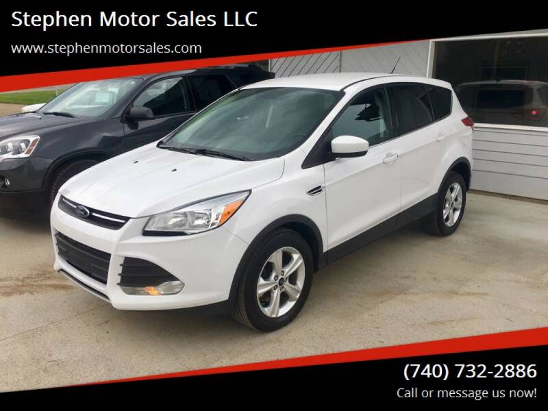 2015 Ford Escape for sale at Stephen Motor Sales LLC in Caldwell OH