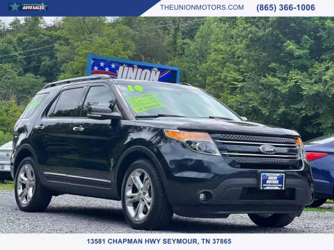 2014 Ford Explorer for sale at Union Motors in Seymour TN