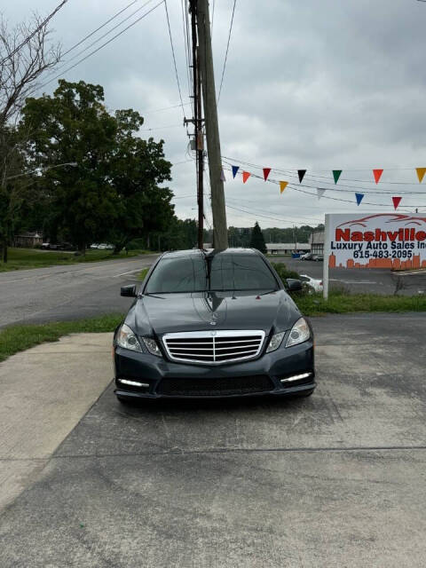 2012 Mercedes-Benz E-Class for sale at Nashville Luxury Auto Sales in Nashville, TN