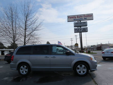 2013 Dodge Grand Caravan for sale at FAMILY AUTO CENTER in Greenville NC