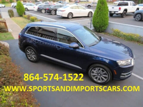 2019 Audi Q7 for sale at Sports & Imports INC in Spartanburg SC