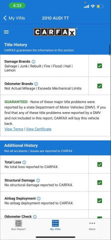 2010 Audi TT 2.0T quattro Premium Plus