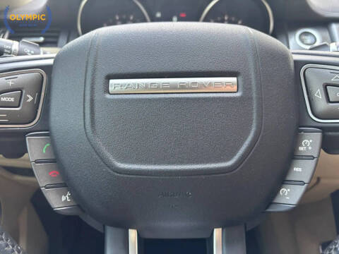 2019 Land Rover Range Rover Evoque