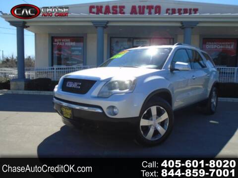 2012 GMC Acadia for sale at Chase Auto Credit in Oklahoma City OK