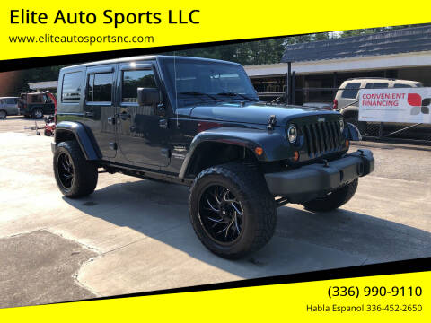 2007 Jeep Wrangler Unlimited for sale at Elite Auto Sports LLC in Wilkesboro NC