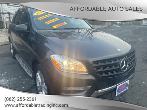2014 Mercedes-Benz M-Class for sale at Affordable Auto Sales in Irvington NJ