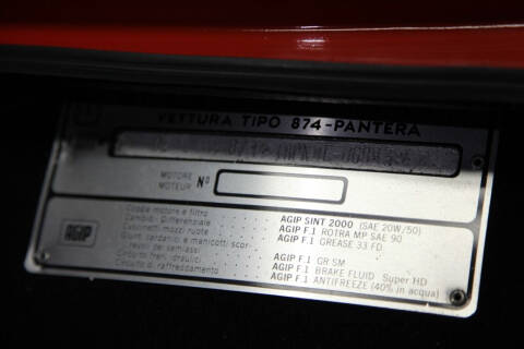 1974 De Tomaso Pantera