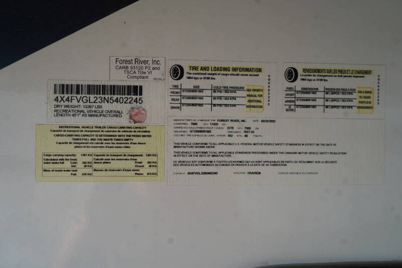 2022 F0REST RIVER ROGUE