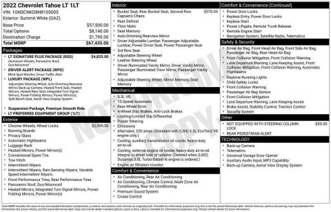 2022 Chevrolet Tahoe LT