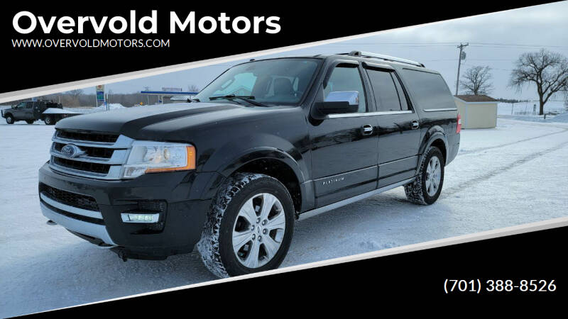 2015 Ford Expedition EL for sale at Overvold Motors in Detroit Lakes MN