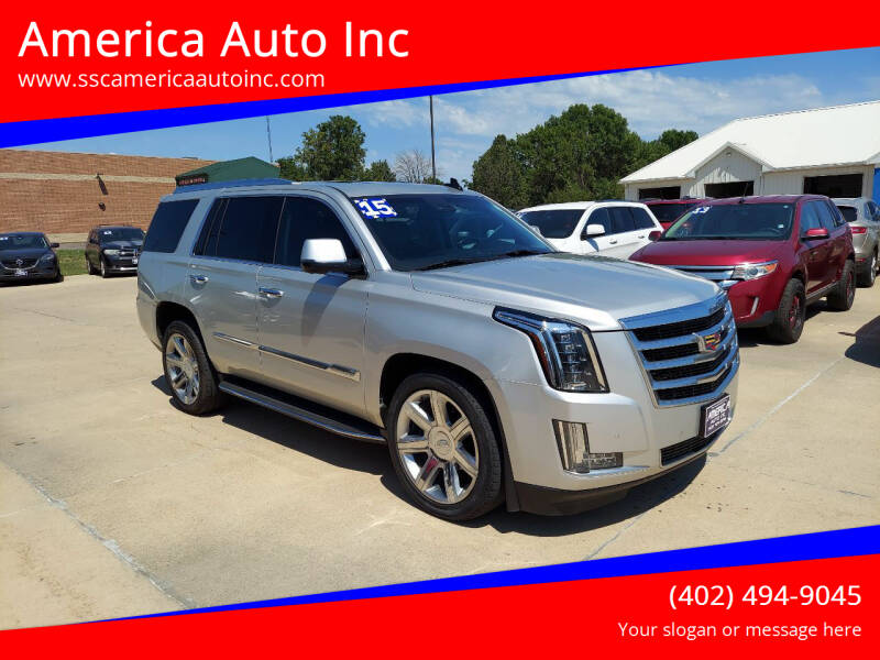 2015 Cadillac Escalade for sale at America Auto Inc in South Sioux City NE