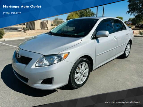 2010 Toyota Corolla for sale at Maricopa Auto Outlet in Maricopa AZ