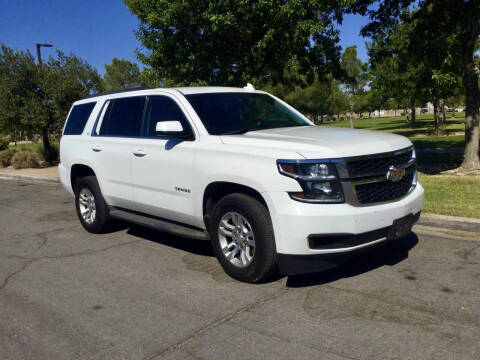 2015 Chevrolet Tahoe for sale at Del Sol Auto Sales in Las Vegas NV