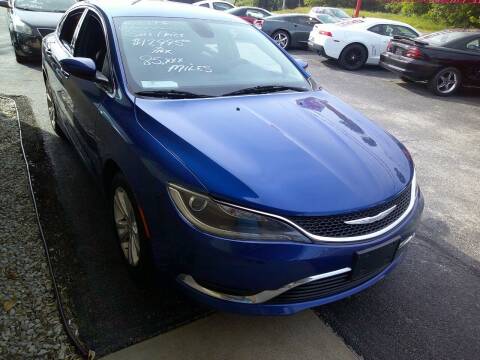 2017 Chrysler 200 for sale at River City Auto Sales in Cottage Hills IL
