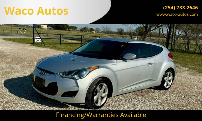 2012 Hyundai Veloster for sale at Waco Autos in Lorena TX