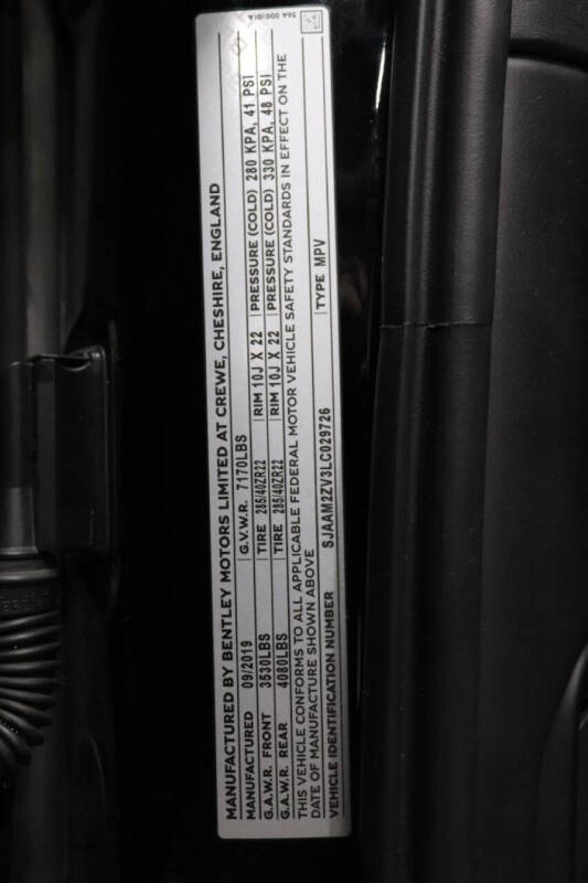 2020 Bentley Bentayga