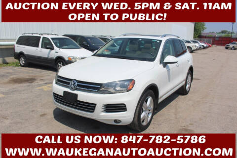 2014 Volkswagen Touareg for sale at Waukegan Auto Auction in Waukegan IL