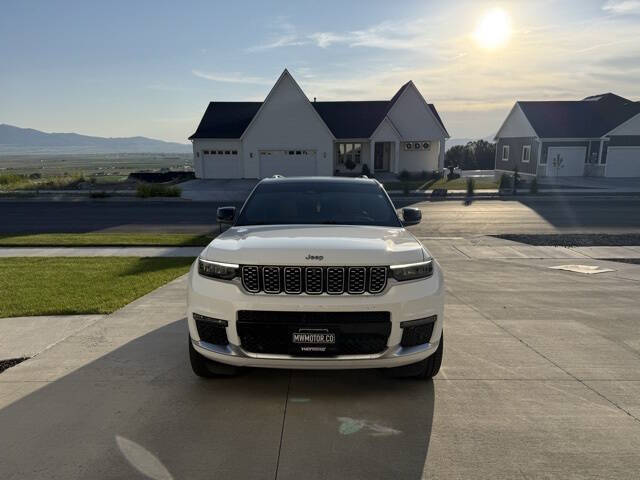 Used 2021 Jeep Grand Cherokee L Summit Reserve with VIN 1C4RJKET4M8193487 for sale in Preston, ID
