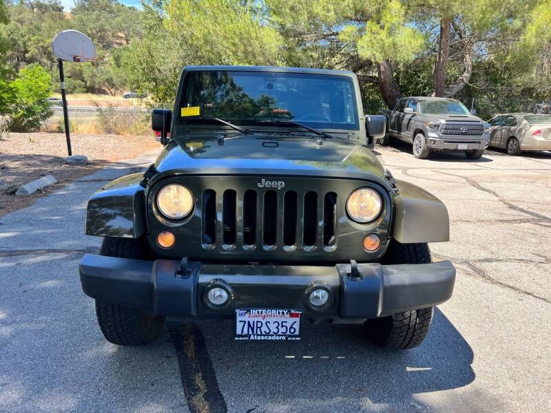 2015 Jeep Wrangler Unlimited for sale at Integrity HRIM Corp in Atascadero CA