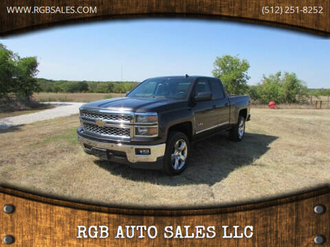 2014 Chevrolet Silverado 1500 for sale at RGB AUTO SALES LLC in Manor TX