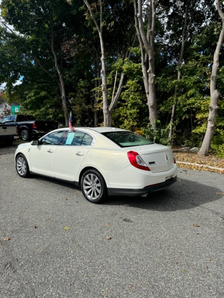 2013 Lincoln MKS for sale at Taktak Auto Group in Tewksbury, MA