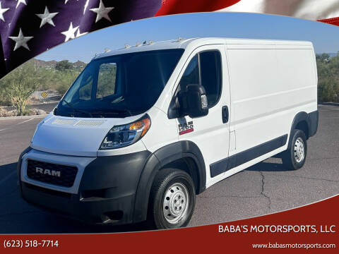 2020 RAM ProMaster for sale at Baba's Motorsports, LLC in Phoenix AZ