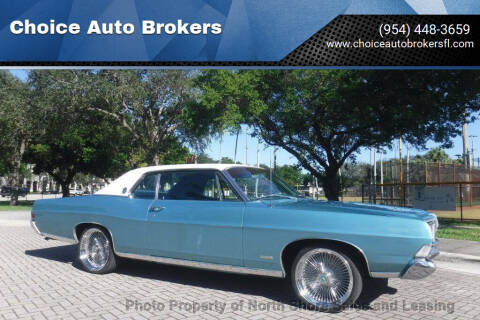 1968 Ford LTD for sale at Choice Auto Brokers in Fort Lauderdale FL