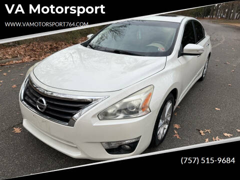 2015 Nissan Altima for sale at VA Motorsport in Chesapeake VA