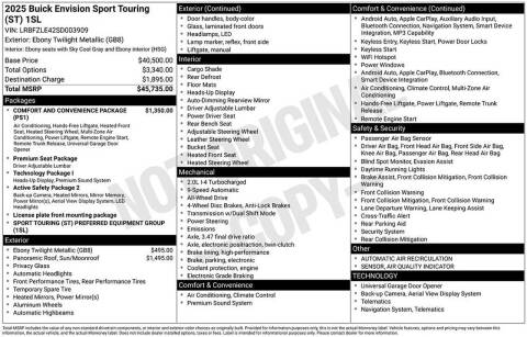 2025 Buick Envision Sport Touring