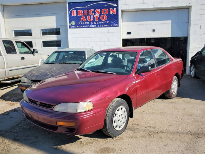 green 1996 camry ad