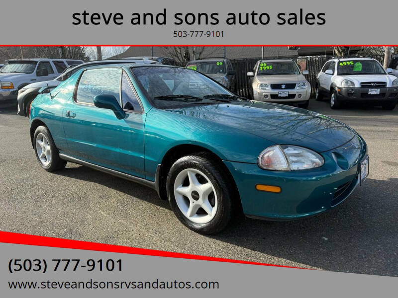 1995 Honda Civic del Sol for sale at steve and sons auto sales in Happy Valley OR